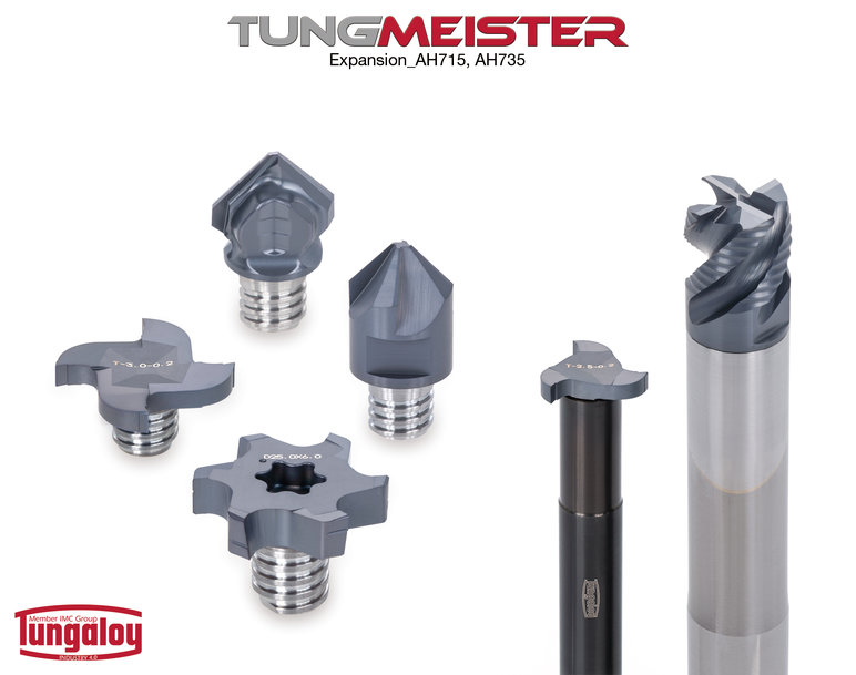 TUNGALOY MEJORA AÚN MÁS LA FIABILIDAD DE LAS PUNTAS INTERCAMBIABLES DE LA SERIE TUNGMEISTER